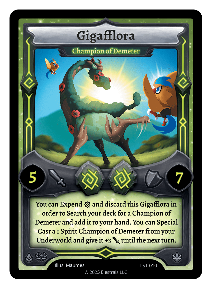 Gigafflora - Champion of Demeter - LST-010
